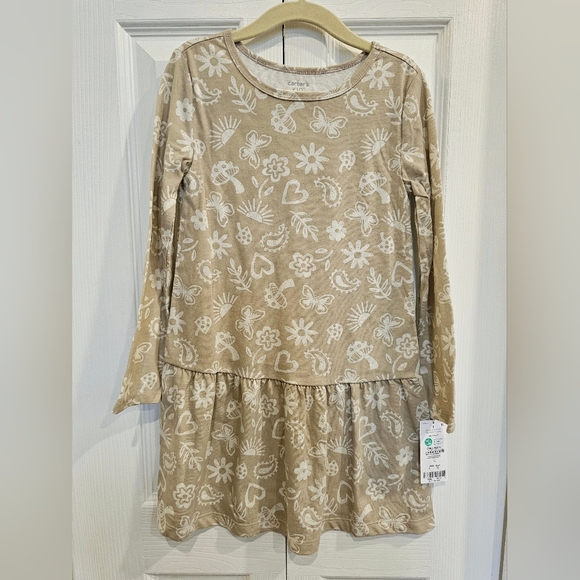 Carter's Long Sleeve Dress Size 5 - Picture 1 of 4
